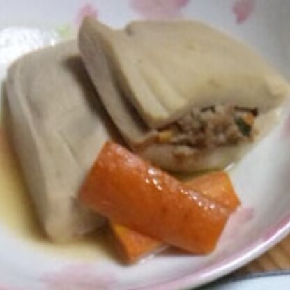 ひき肉を入れる事でボリュームのある一皿になりますね♪
我が家では高野豆腐ブームがおきてまして、色んなレシピを試していますが、これは美味しかったです（＾＾）